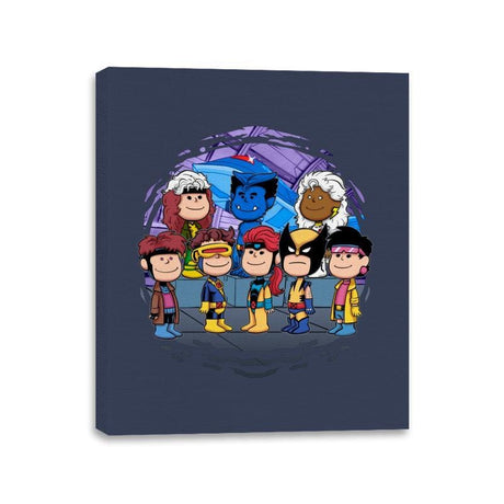 Mutant Friends - Canvas Wraps Canvas Wraps RIPT Apparel 11x14 / Navy