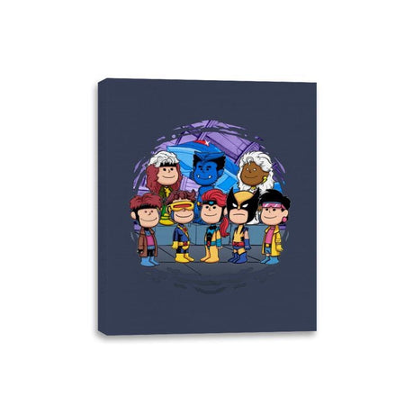 Mutant Friends - Canvas Wraps Canvas Wraps RIPT Apparel 8x10 / Navy