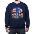 Mutant Friends - Crew Neck Sweatshirt Crew Neck Sweatshirt RIPT Apparel Small / Navy