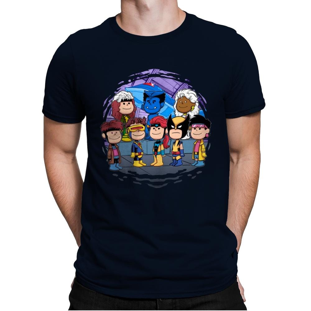 Mutant Friends - Mens Premium T-Shirts RIPT Apparel Small / Midnight Navy