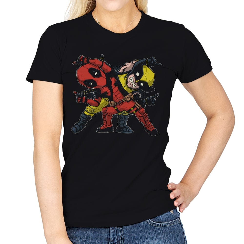 Mutant Fusion - Womens T-Shirts RIPT Apparel Small / Black