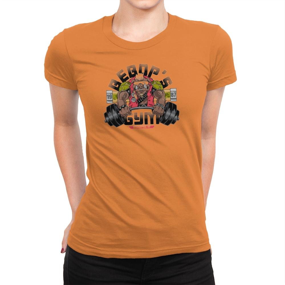 Mutant Gym Exclusive - Womens Premium T-Shirts RIPT Apparel Small / Classic Orange