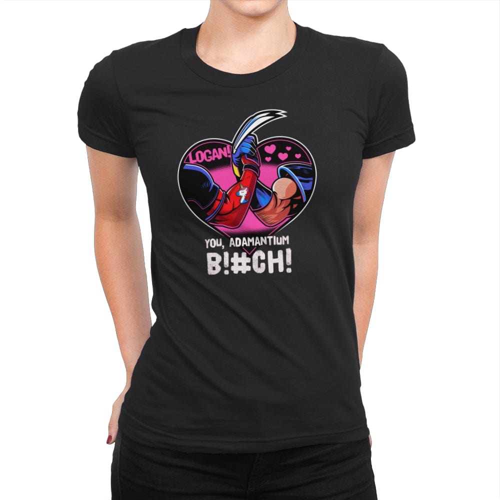 Mutant Handshake - Womens Premium T-Shirts RIPT Apparel Small / Black