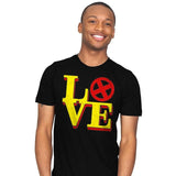 Mutant Love - Mens T-Shirts RIPT Apparel Small / Black