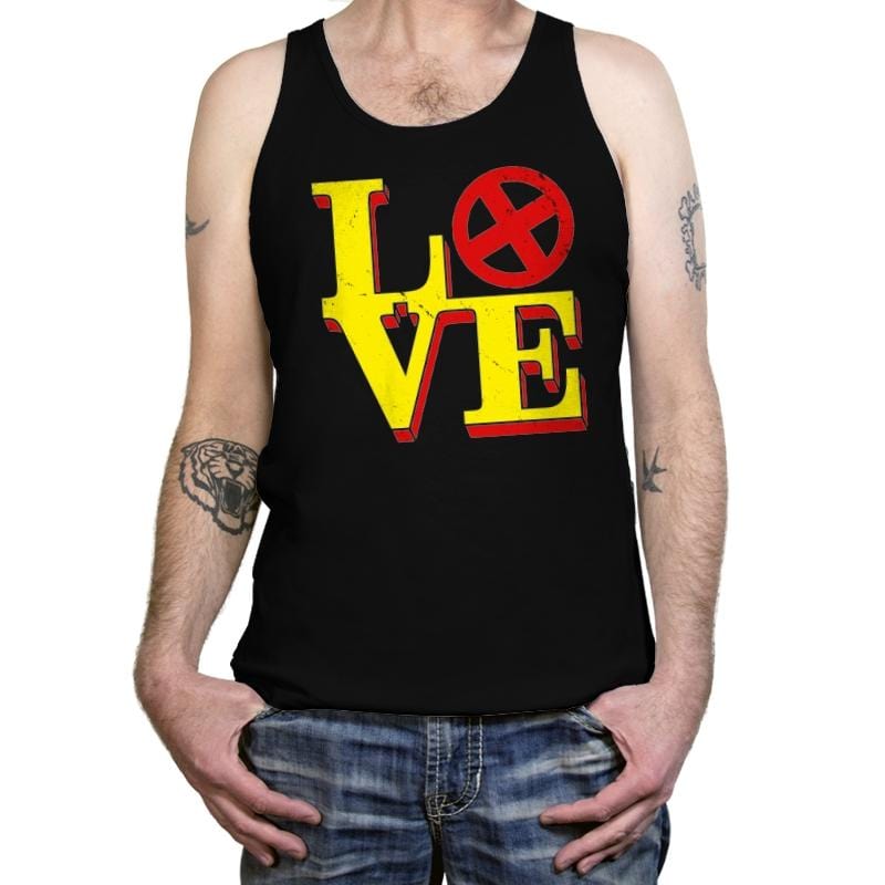 Mutant Love - Tanktop Tanktop RIPT Apparel X-Small / Black