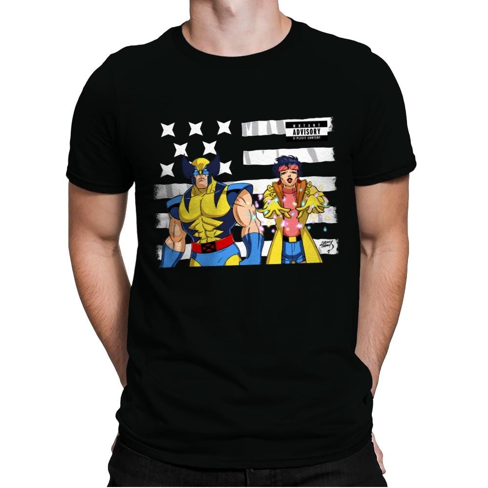 Mutant Outkasts - Mens Premium T-Shirts RIPT Apparel Small / Black