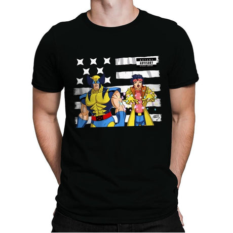 Mutant Outkasts - Mens Premium T-Shirts RIPT Apparel Small / Black