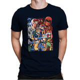 Mutant Pilgrim - Best Seller - Mens Premium T-Shirts RIPT Apparel Small / Midnight Navy