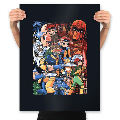 Mutant Pilgrim - Best Seller - Prints Posters RIPT Apparel 18x24 / Black