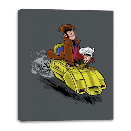 Mutant Race - Canvas Wraps Canvas Wraps RIPT Apparel 16x20 / Charcoal