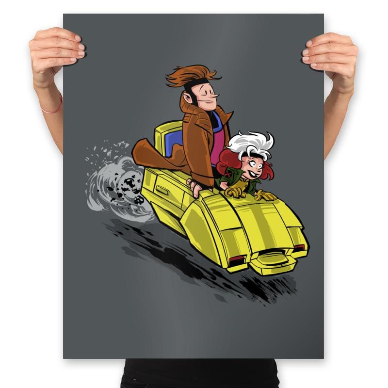 Mutant Race - Prints Posters RIPT Apparel 18x24 / Charcoal