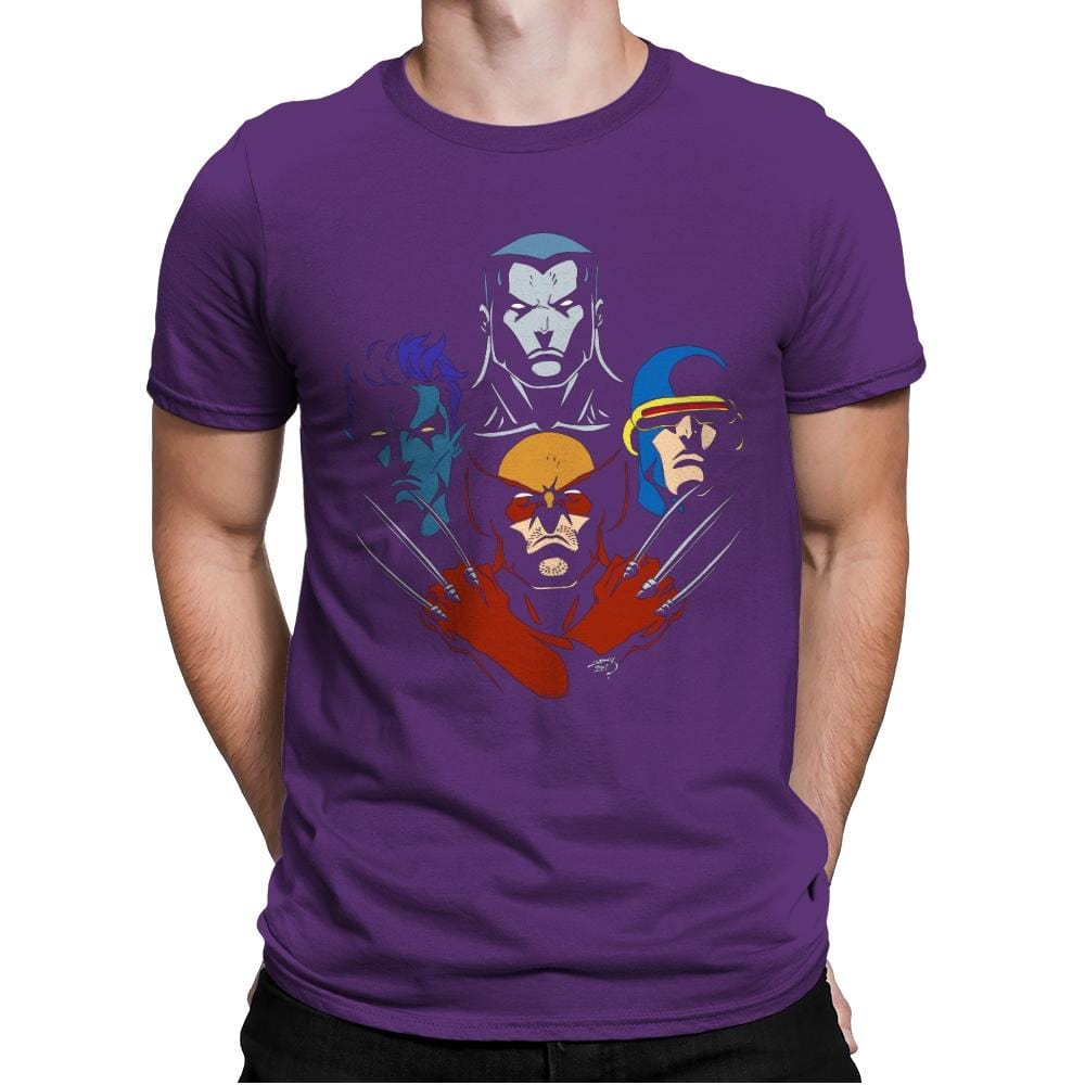 Mutant Rhapsody Exclusive - Mens Premium T-Shirts RIPT Apparel Small / Purple Rush