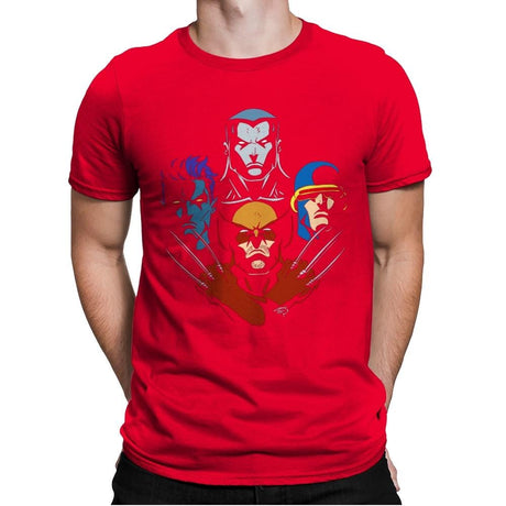 Mutant Rhapsody Exclusive - Mens Premium T-Shirts RIPT Apparel Small / Red