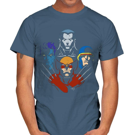 Mutant Rhapsody Exclusive - Mens T-Shirts RIPT Apparel Small / Indigo Blue