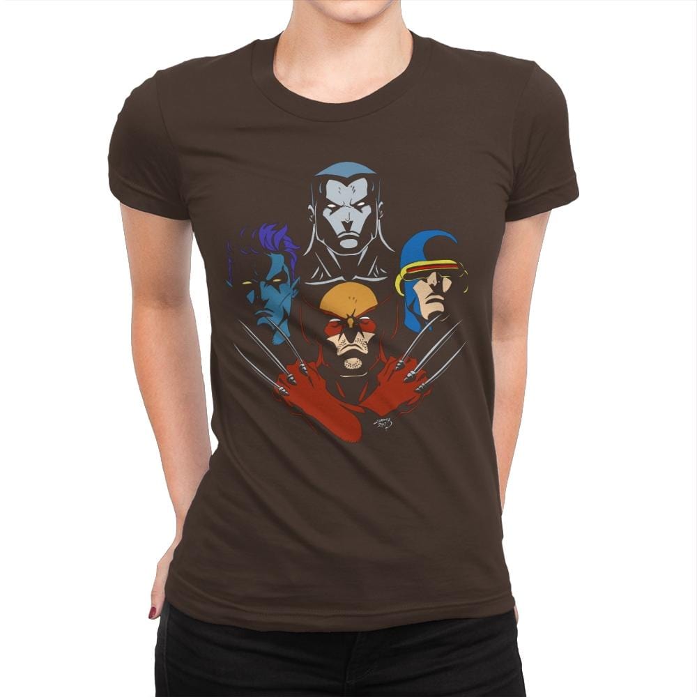 Mutant Rhapsody Exclusive - Womens Premium T-Shirts RIPT Apparel Small / Dark Chocolate