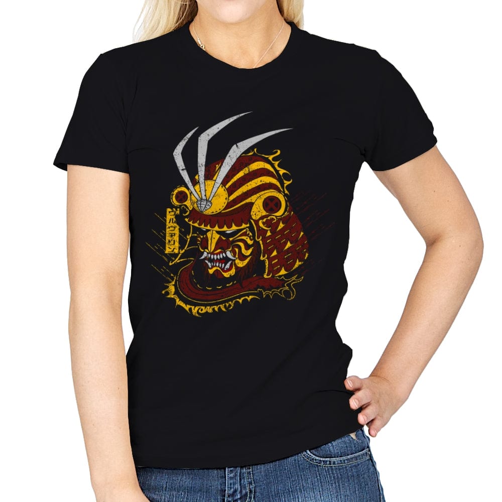 Mutant Samurai - Womens T-Shirts RIPT Apparel Small / Black