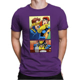 Mutant Yelling - Anytime - Mens Premium T-Shirts RIPT Apparel Small / Purple Rush