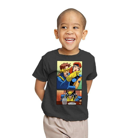 Mutant Yelling - Youth T-Shirts RIPT Apparel X-small / Charcoal