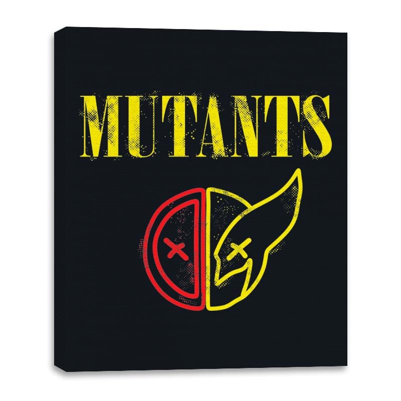 Mutants - Canvas Wraps Canvas Wraps RIPT Apparel 16x20 / Black