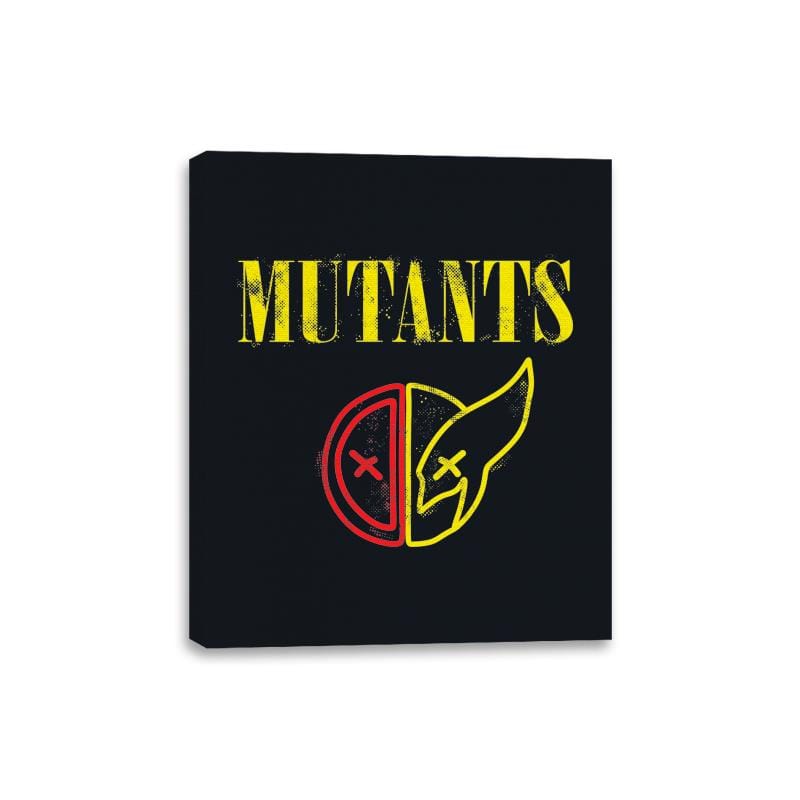Mutants - Canvas Wraps Canvas Wraps RIPT Apparel 8x10 / Black