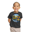 Mutants Pointing - Youth T-Shirts RIPT Apparel X-small / Charcoal