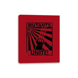 Mutants Unite - Canvas Wraps Canvas Wraps RIPT Apparel 8x10 / Red