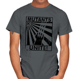 Mutants Unite - Mens T-Shirts RIPT Apparel Small / Charcoal