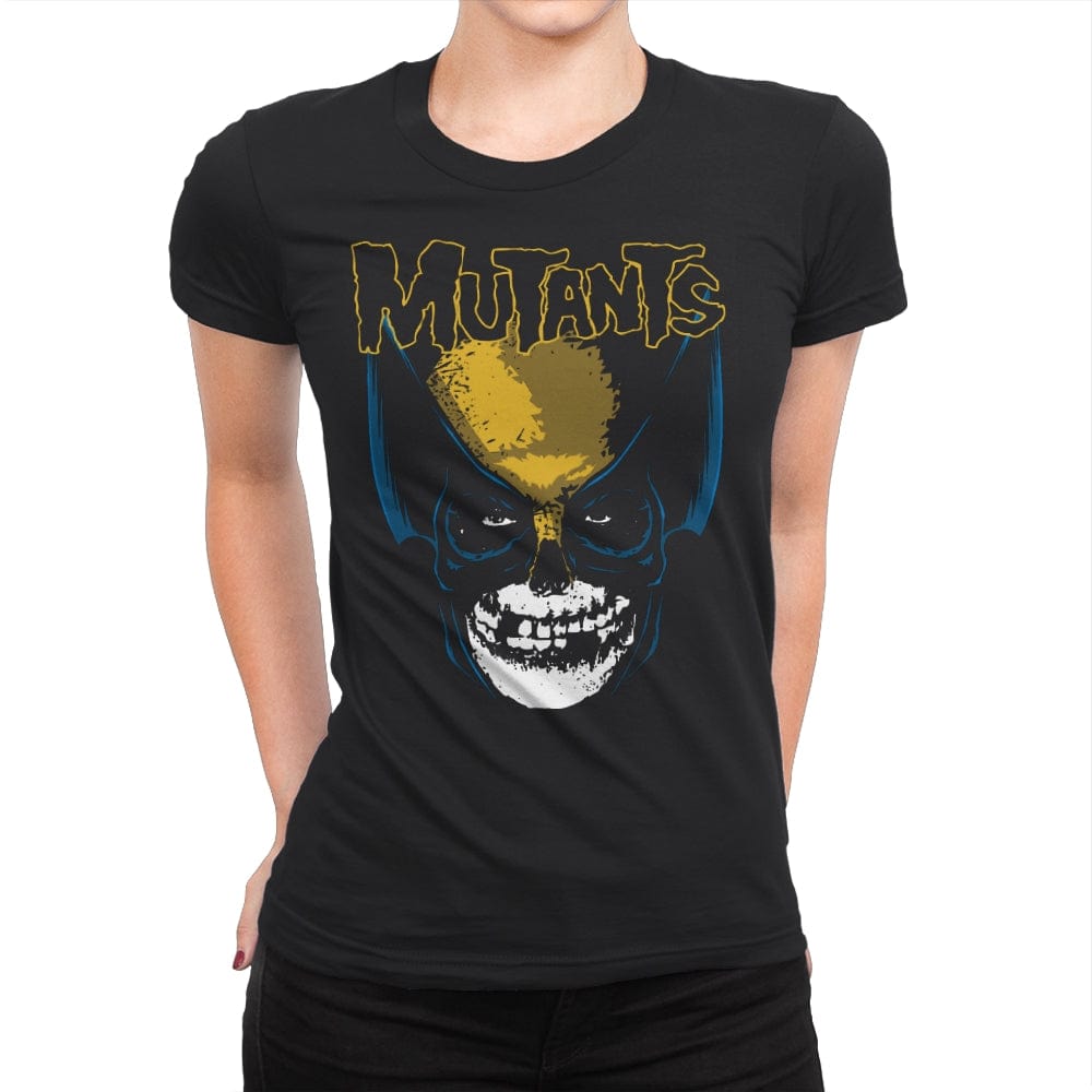 Mutants - Womens Premium T-Shirts RIPT Apparel Small / Black