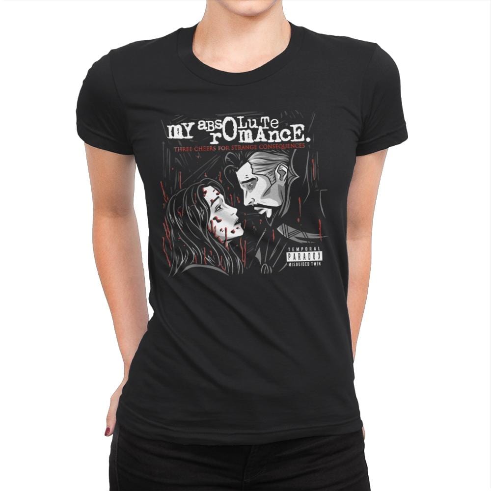 My Absolute Romance - Womens Premium T-Shirts RIPT Apparel Small / Black