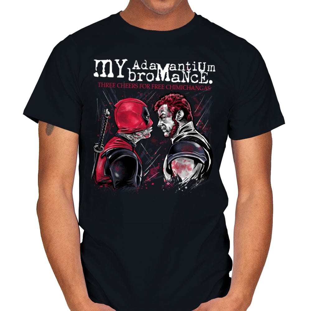 My Adamantium Bromance - Mens T-Shirts RIPT Apparel Small / Black