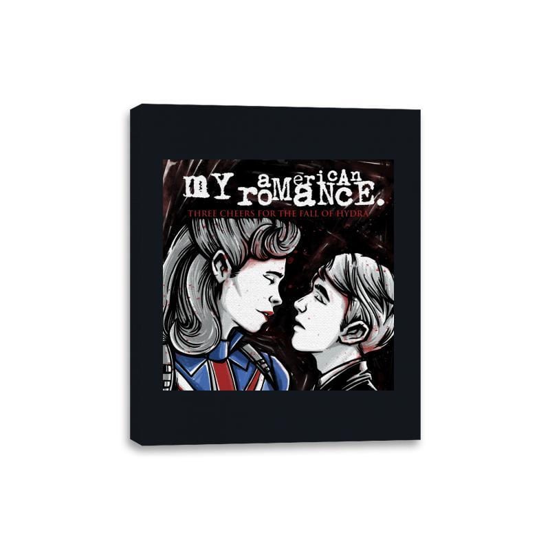 My American Romance - Canvas Wraps Canvas Wraps RIPT Apparel 8x10 / Black