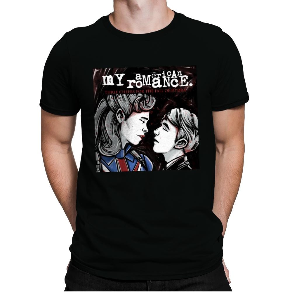 My American Romance - Mens Premium T-Shirts RIPT Apparel Small / Black
