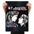 My American Romance - Prints Posters RIPT Apparel 18x24 / Black