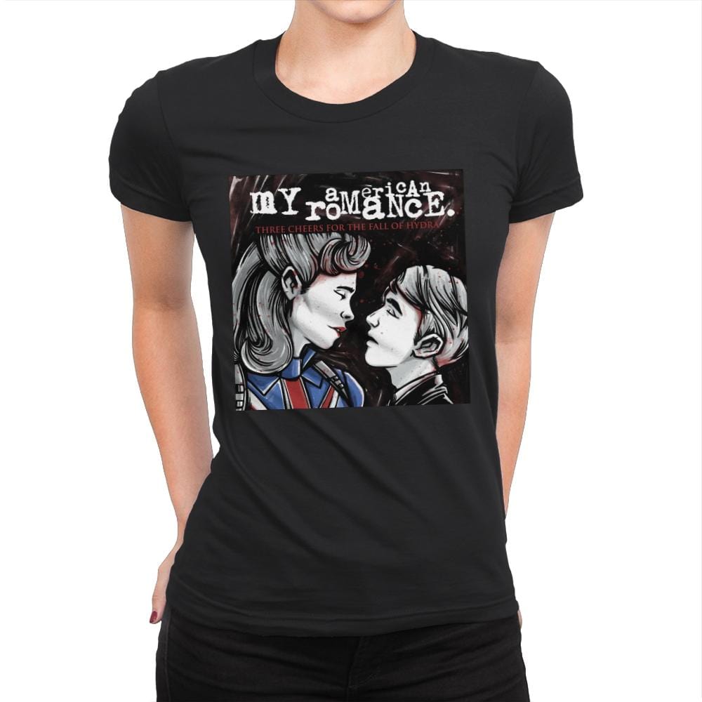 My American Romance - Womens Premium T-Shirts RIPT Apparel Small / Black