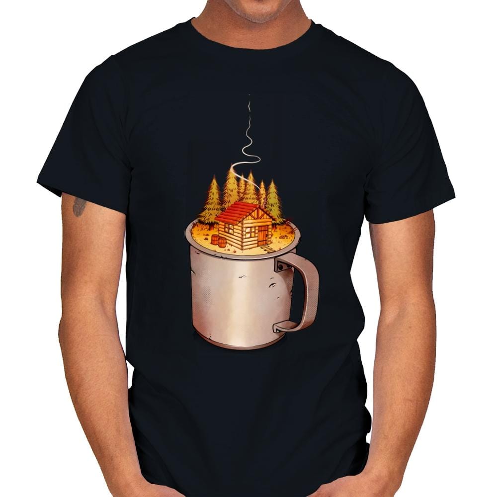 My Camp Of Tea - Mens T-Shirts RIPT Apparel Small / Black