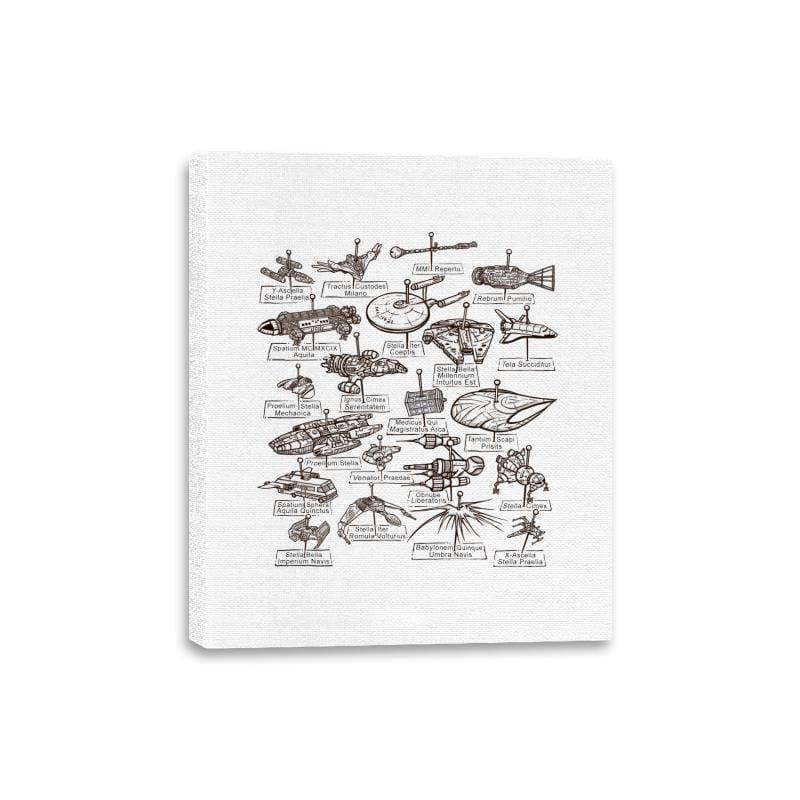 My Collection - Canvas Wraps Canvas Wraps RIPT Apparel 8x10 / White