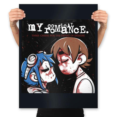 My Comical Romance - Prints Posters RIPT Apparel 18x24 / Black