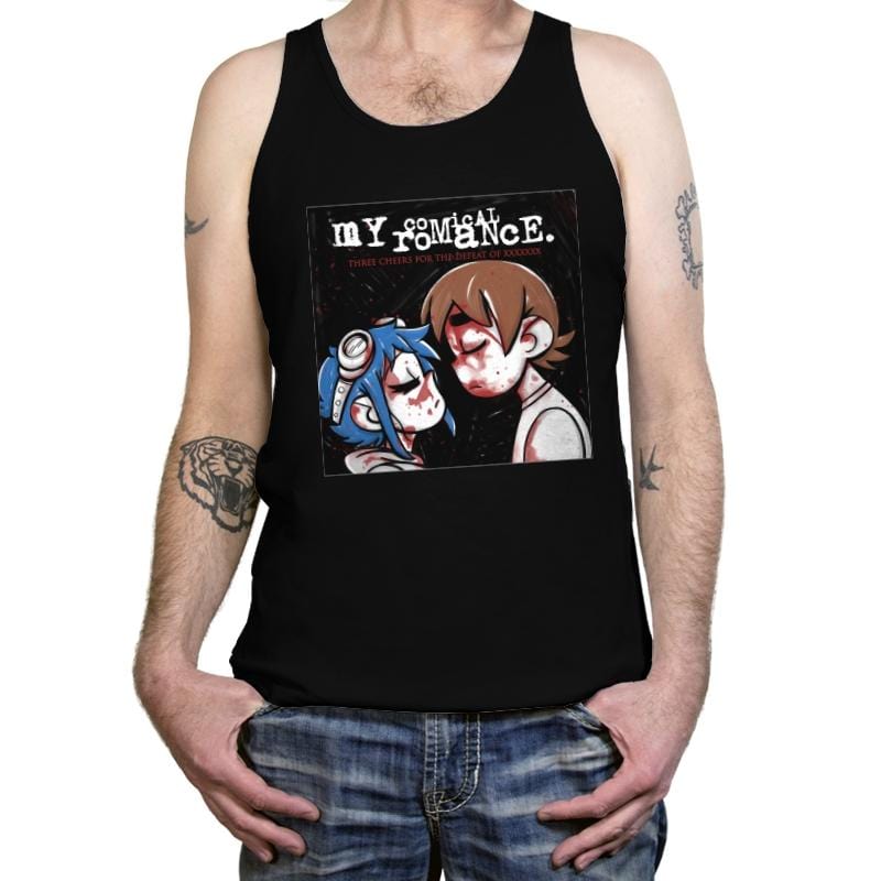 My Comical Romance - Tanktop Tanktop RIPT Apparel X-Small / Black