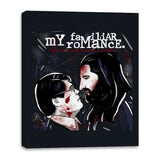 My Familiar Romance - Canvas Wraps Canvas Wraps RIPT Apparel 16x20 / Black