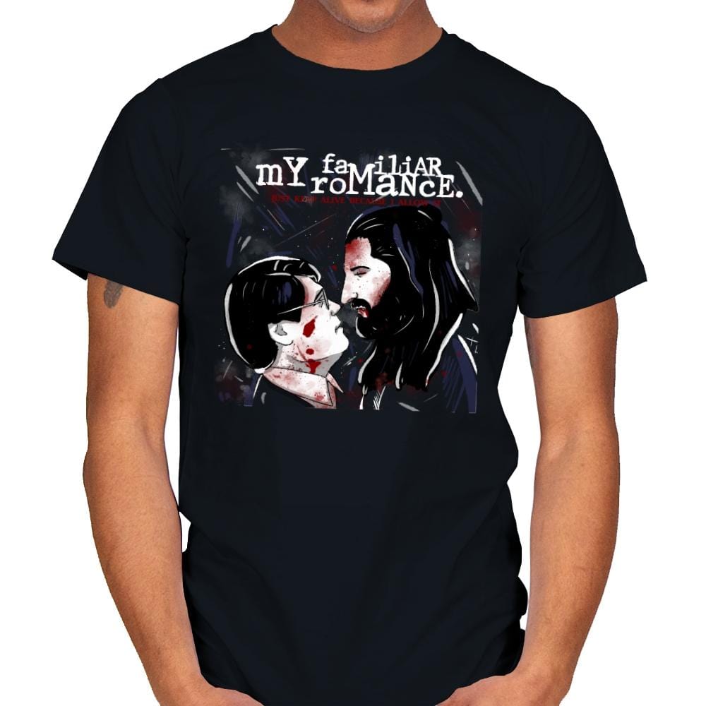 My Familiar Romance - Mens T-Shirts RIPT Apparel Small / Black