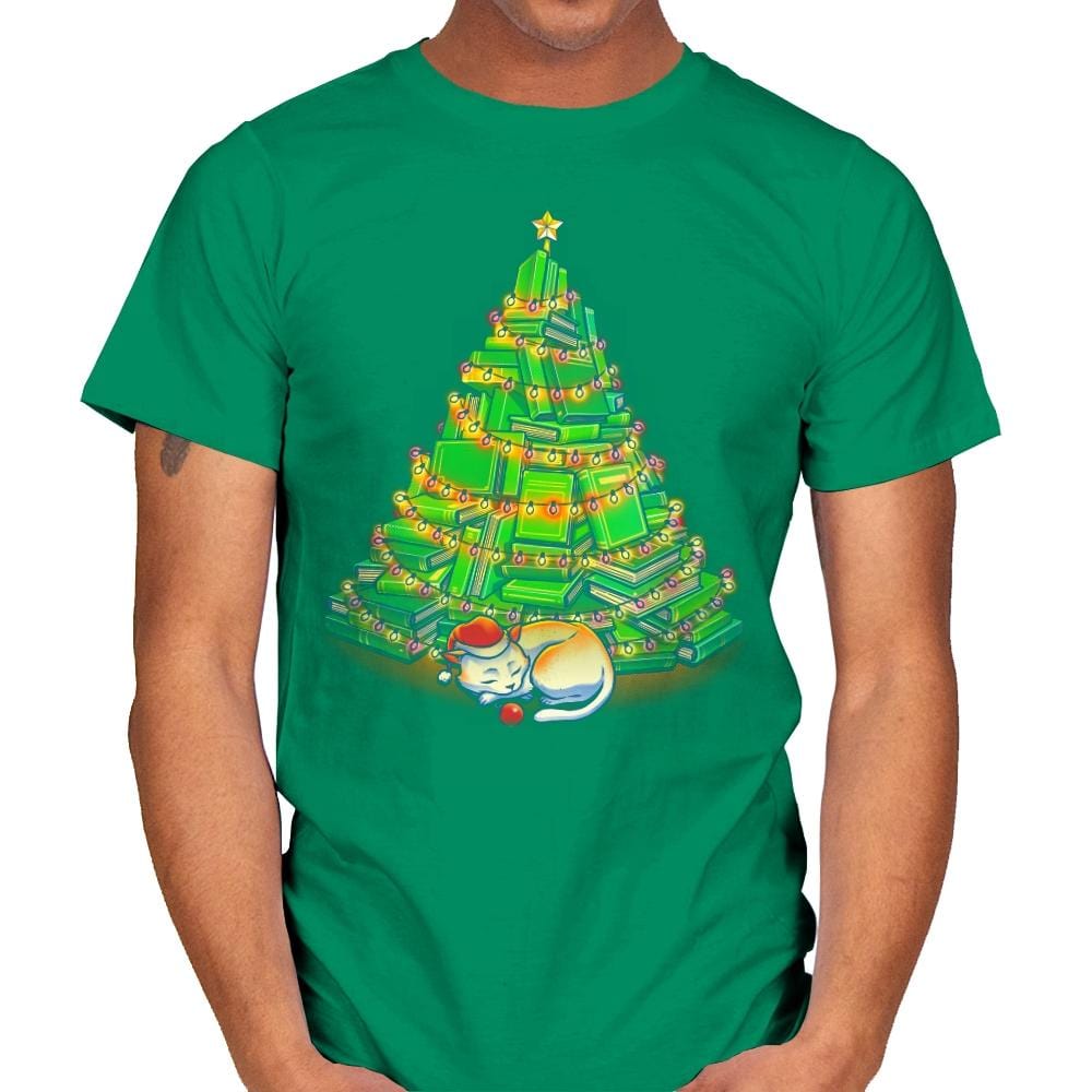 My Favorite Xmas Tree - Mens T-Shirts RIPT Apparel Small / Kelly
