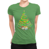 My Favorite Xmas Tree - Womens Premium T-Shirts RIPT Apparel Small / Kelly