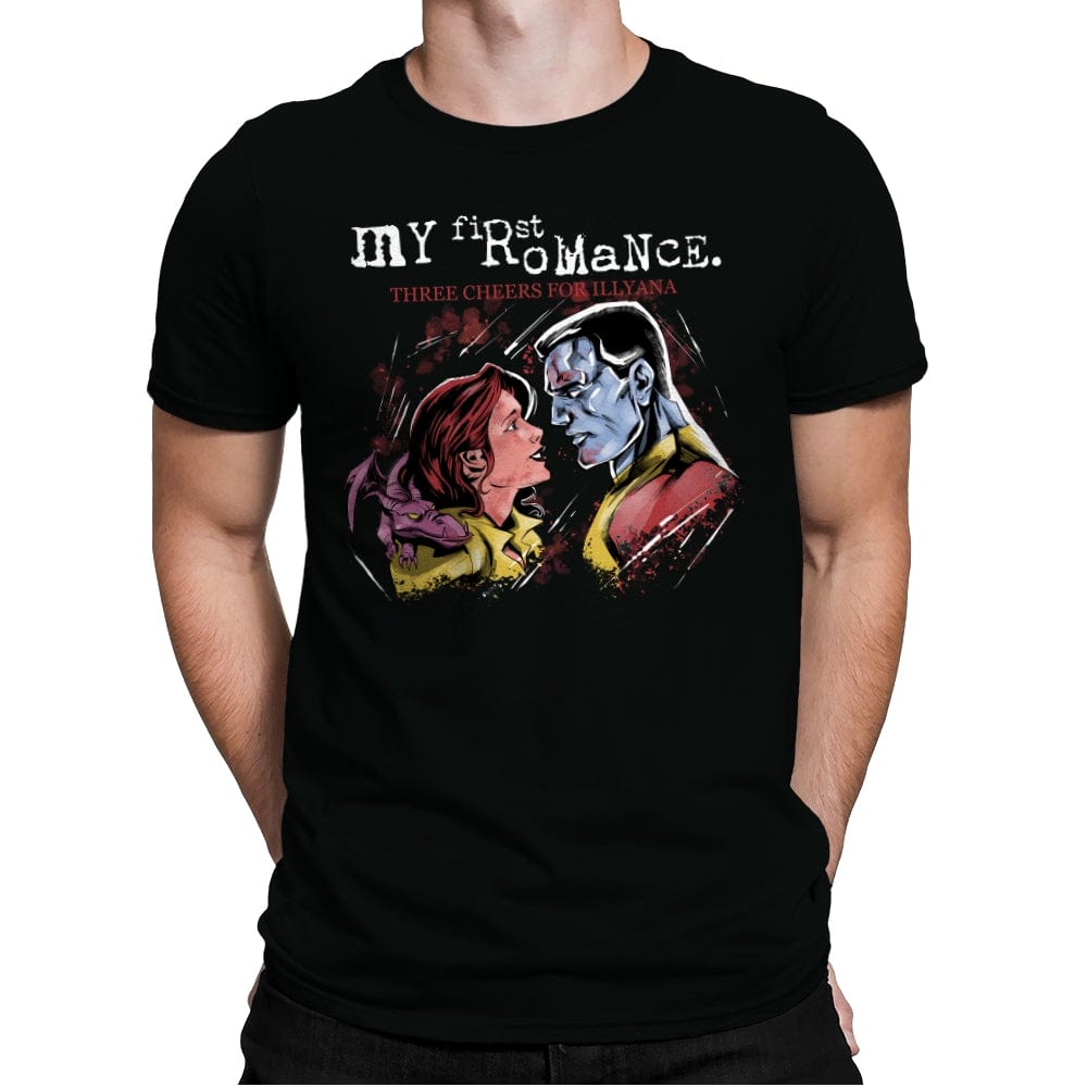 My First Romance - Mens Premium T-Shirts RIPT Apparel Small / Black