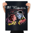 My First Romance - Prints Posters RIPT Apparel 18x24 / Black