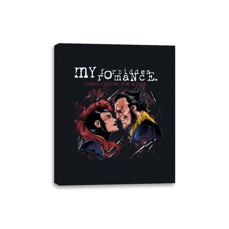 My Forbidden Romance - Canvas Wraps Canvas Wraps RIPT Apparel 8x10 / Black