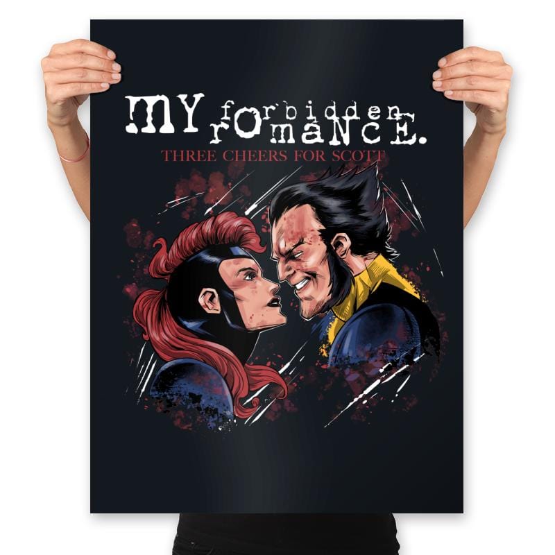 My Forbidden Romance - Prints Posters RIPT Apparel 18x24 / Black