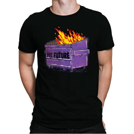 My Future - Mens Premium T-Shirts RIPT Apparel Small / Black