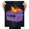 My Future - Prints Posters RIPT Apparel 18x24 / Black