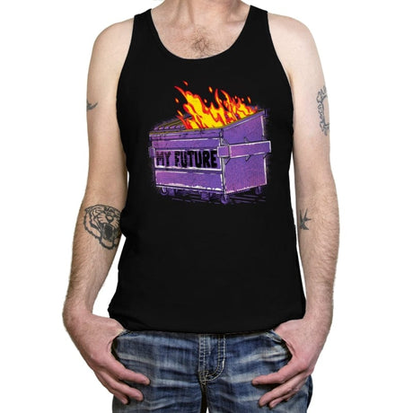 My Future - Tanktop Tanktop RIPT Apparel X-Small / Black