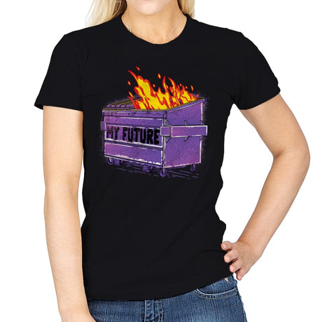 My Future - Womens T-Shirts RIPT Apparel Small / Black